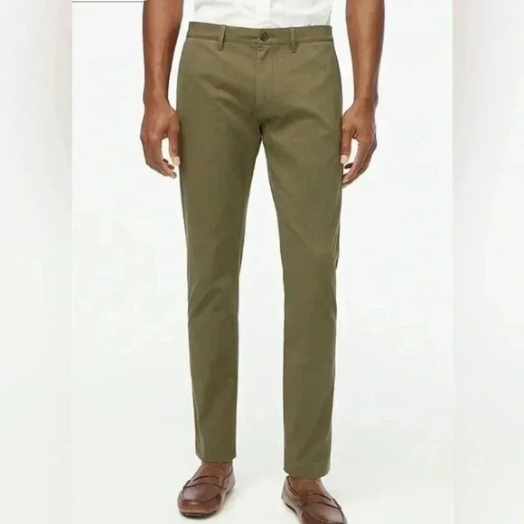 EUC Men's J. CREW Slim-Fit TruTemp365® Chino Pant Loden Green | Size 30x30 - Picture 1 of 10